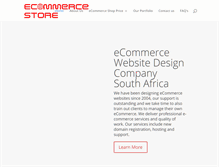 Tablet Screenshot of ecommercestore.co.za